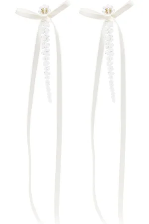 Simone Rocha Bead-emellished drop earrings
