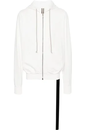 Rick Owens Zip-up cotton hoodie