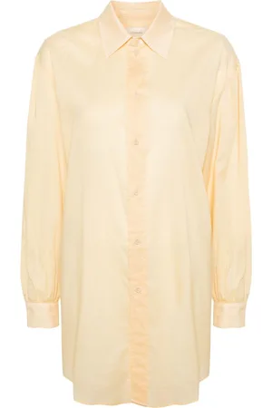 LEMAIRE Semi-sheer cotton shirt