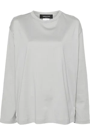 Fabiana Filippi Panelled long-sleeve T-shirt