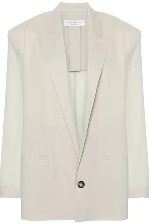 Serafini Sheer single-breasted blazer