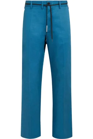 Marni Tied waistband straight-legged trousers