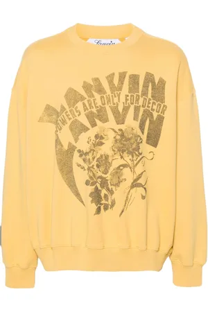 Lanvin X Future logo-print cotton sweatshirt