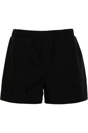 RIER Elasticated-waist cotton shorts