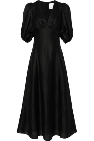 Acler Newnham puff-sleeved dress