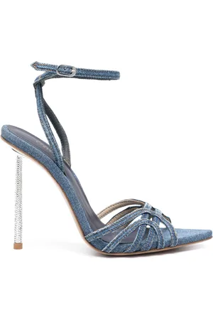 LE SILLA Bella 120mm denim sandals