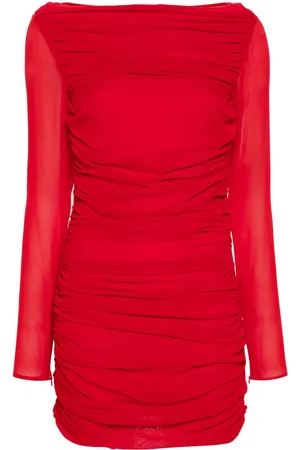 The Andamane Petra ruched mini dress