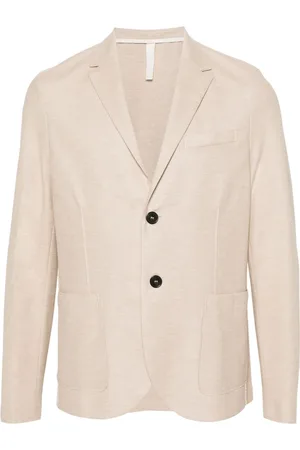 Harris Wharf London Single-breasted cotton blazer