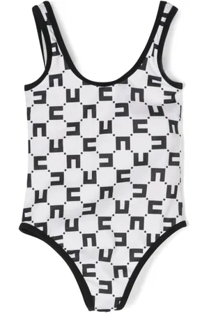 Elisabetta Franchi Monogram-pattern swimsuit