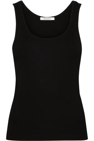 Gauchere Fine-ribbed tank top