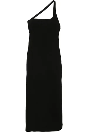 Gauchere Halterneck midi dress