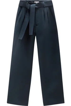 Woolrich Belted straight-leg trousers