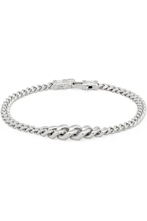 TOM WOOD Sterling Dean curb-chain bracelet
