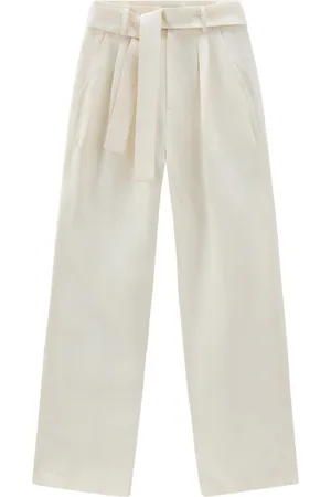 Woolrich Belted straight-leg trousers