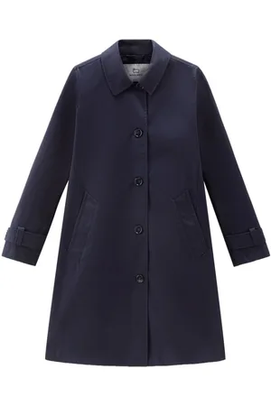 Woolrich Single-breasted cotton coat