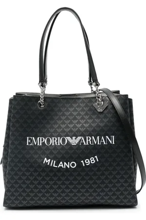 Emporio Armani Logo-print tote bag