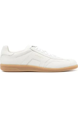 santoni Low-top leather sneakers