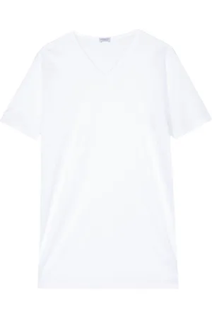Zimmerli V-neck cotton T-shirt