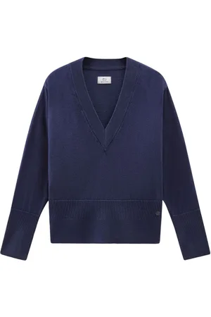 Woolrich V-neck cotton-cashmere jumper