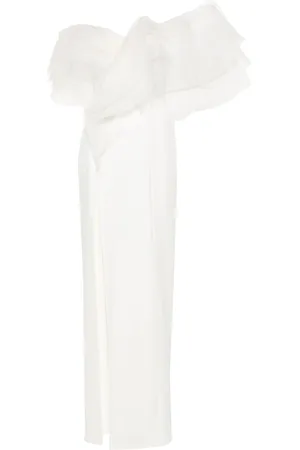 Ana Radu Ruffled maxi dress