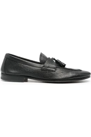 HENDERSON BARACCO Tassel-detail leather loafers