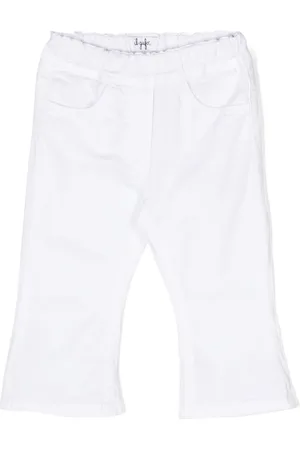 Il gufo Flared cotton trousers