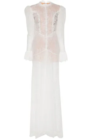 Ana Radu Lace maxi dress