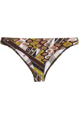 Puccini Vivara-print bikini bottoms