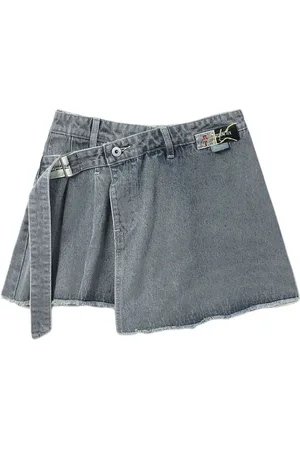 Musium Div. Wrap-design denim skort