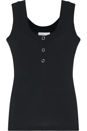 ROSETTA GETTY Henley tank top