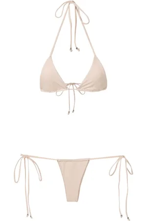 AMIR SLAMA Halterneck triangle bikini