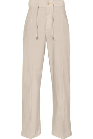CANALI Mid-rise straight-leg trousers