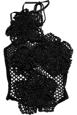 Cult Gaia Nazanin crochet top