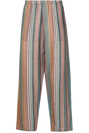 AMIR SLAMA Jacquard wide-leg trousers