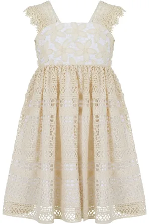 Lapin House Crochet empire dress