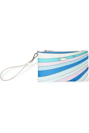 Puccini Iride-print clutch bag