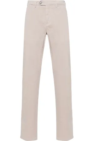 CANALI Mid-rise tailored trousers