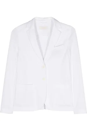 Circolo Piqué single-breasted blazer