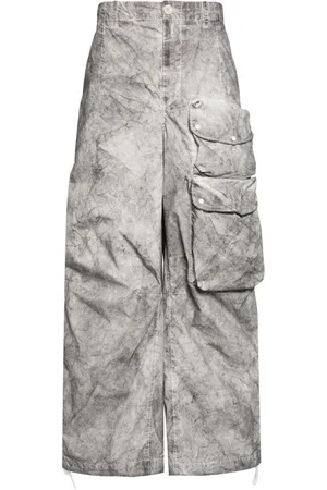 Ten Cate Wide-leg cotton cargo trousers