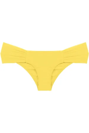 AMIR SLAMA Gathered low-waisted bikini bottoms