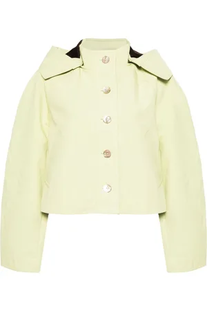 ULLA JOHNSON Hooded cropped jacket