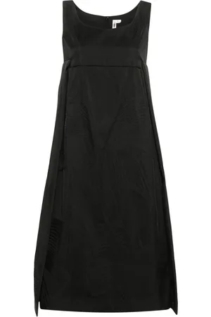 Comme des Garçons Patterned-jacquard sleeveless dress