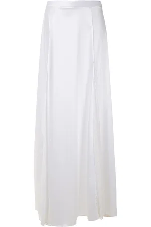 AMIR SLAMA Lace panels maxi skirt