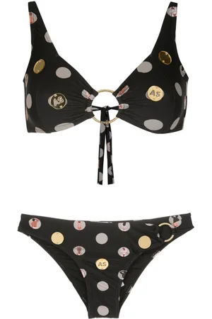 AMIR SLAMA Graphic-print bikini