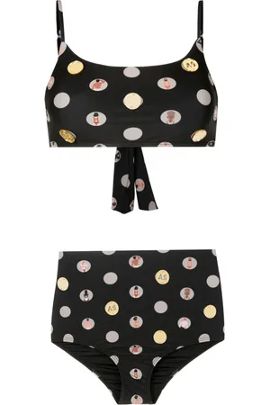 AMIR SLAMA Graphic-print bikini