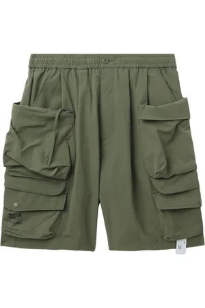 Musium Div. Elasticated-waist cargo shorts