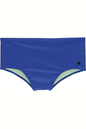 AMIR SLAMA Logo-appliqué swim shorts