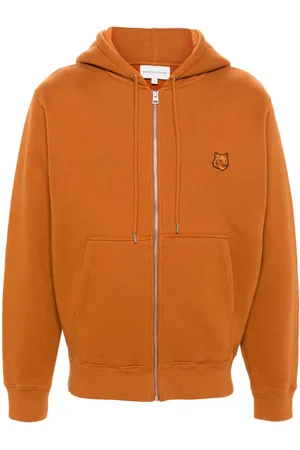 Maison Kitsuné Fox-motif cotton hoodie