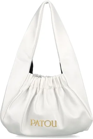 Patou Le Biscuit satin shoulder bag