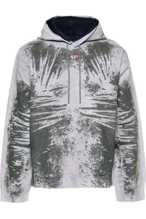 Diesel D-Um-Rib-S peel-off hoodie